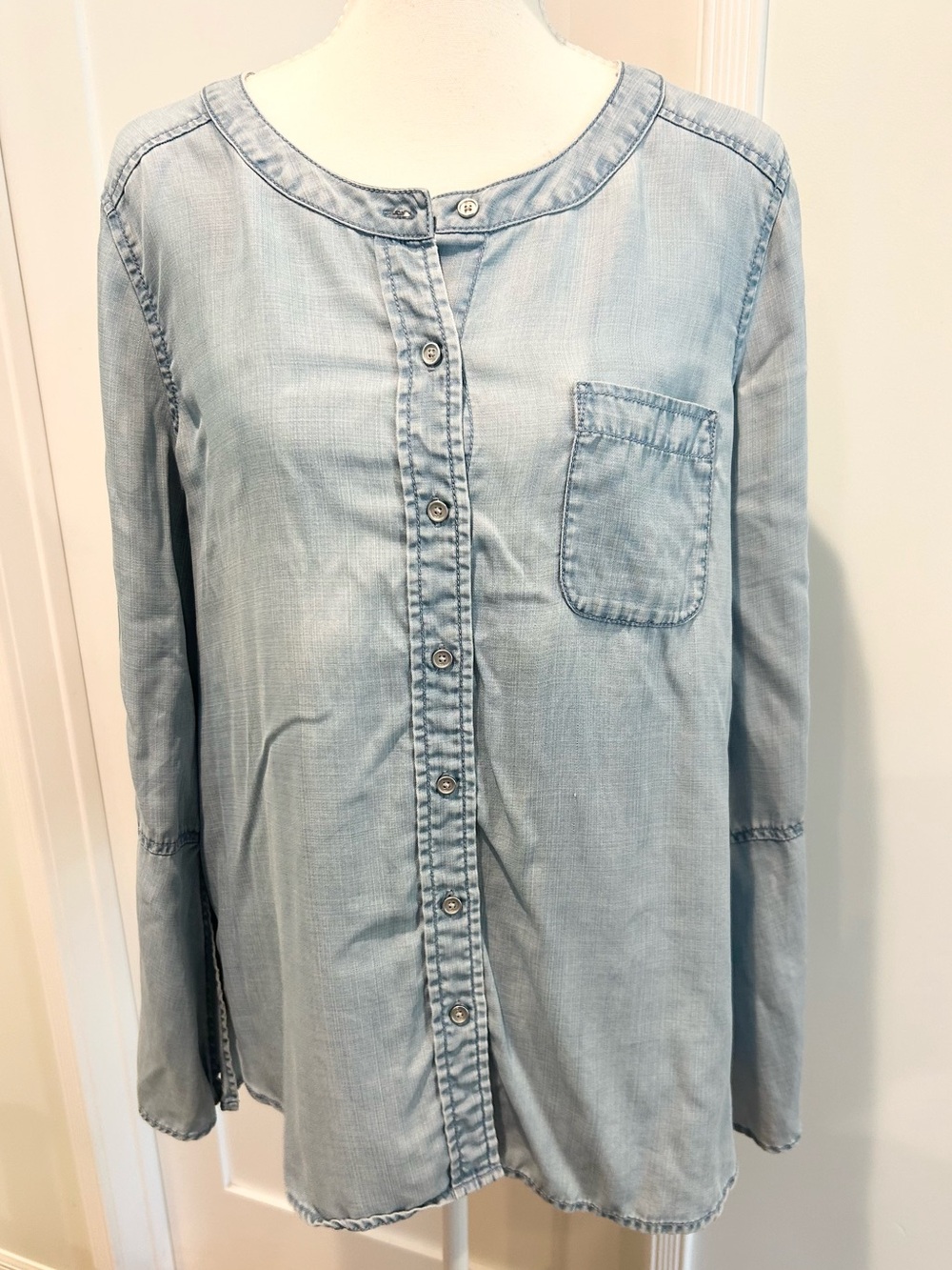 Two by Vince Camuto Chambray Shirt